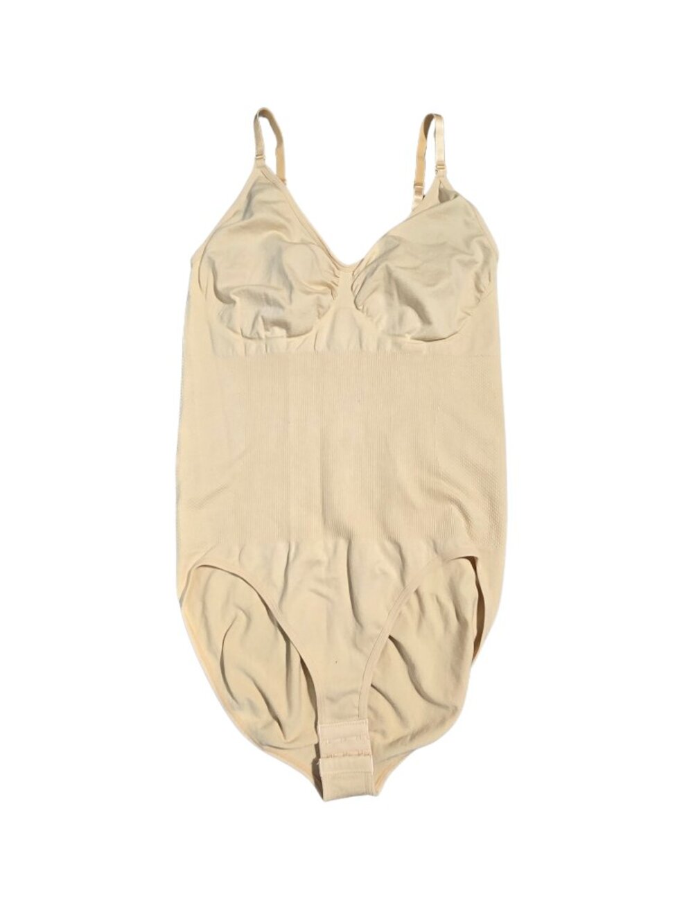NWOT | Beige Seamless High-Compression Bodysuit Shapewear 3XL